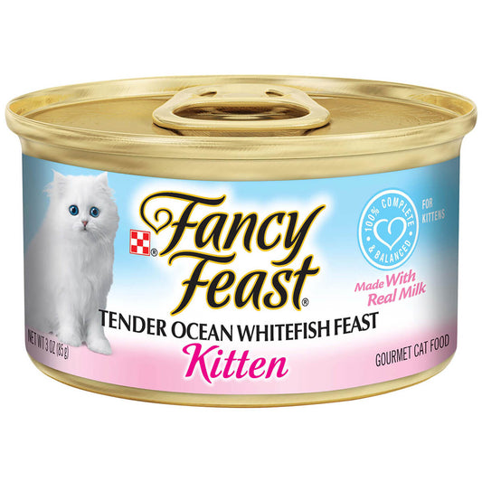 Fancy Feast Kitten Tender Ocean Whitefish Wet Cat Food 85g (100000014971) [default_color]