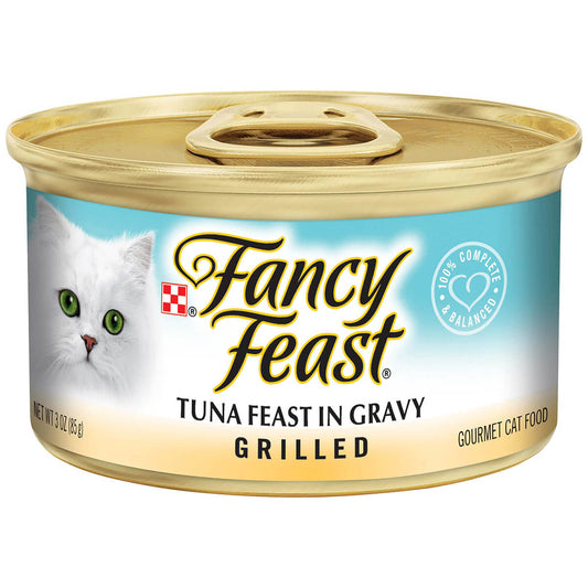 Fancy Feast Grilled Tuna Feast In Gravy Wet Cat Food 85g (100000014979) [default_color]