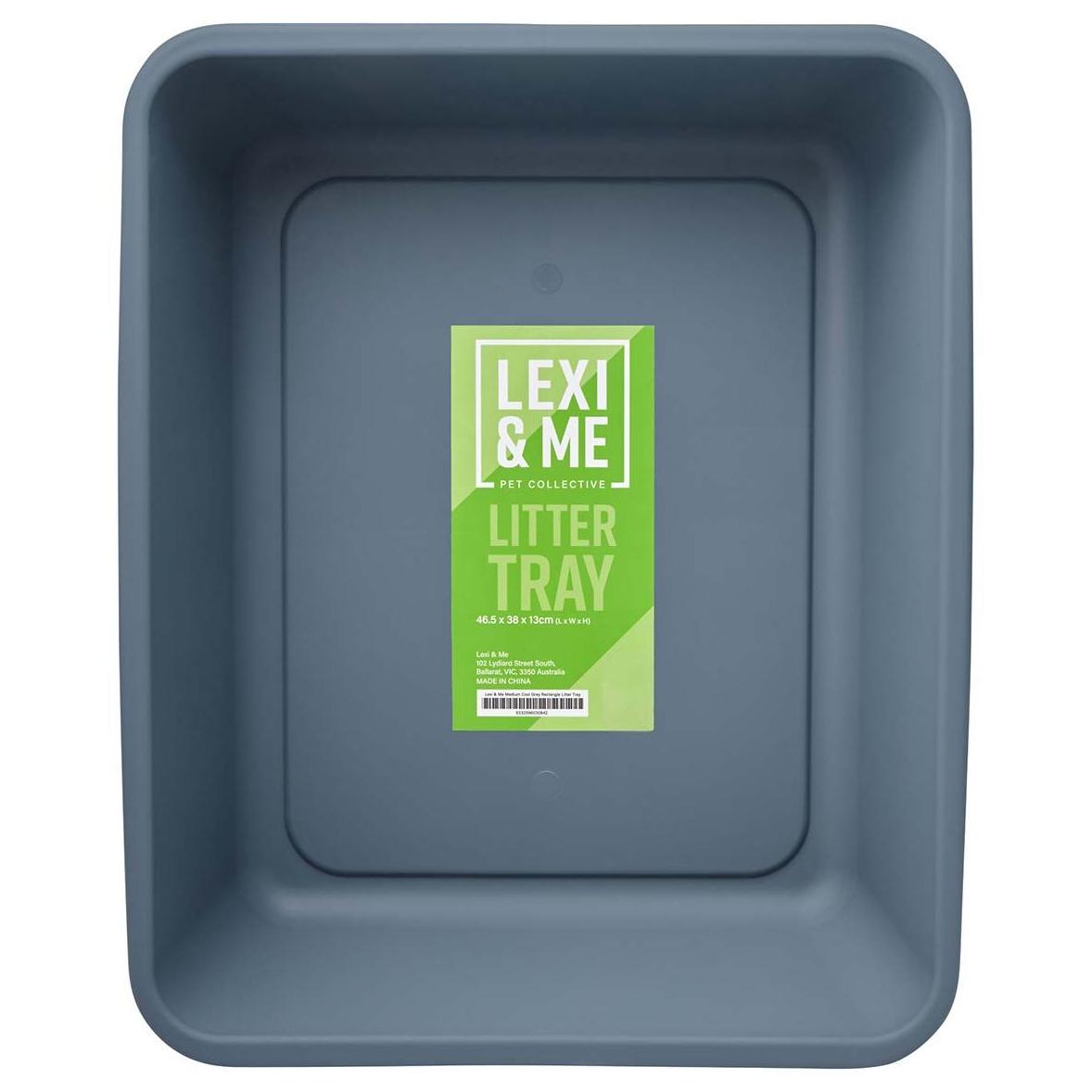 Lexi & Me Rectangle Litter Tray (100000020076) [Grey]
