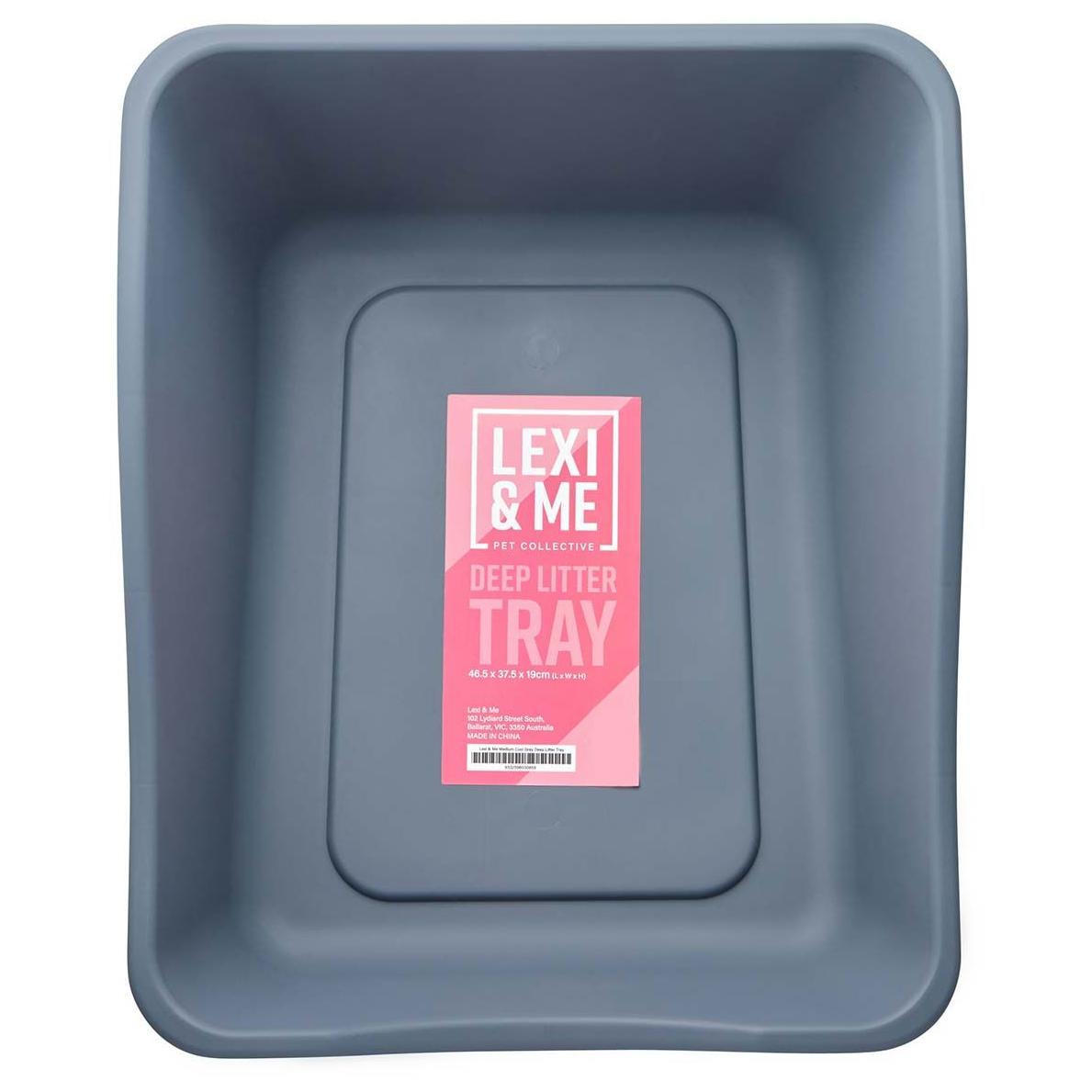 Lexi & Me Deep Litter Tray (100000020077) [Grey]