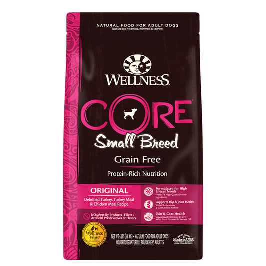 Wellness Core Grain Free Small Breed Adult Dry Dog Food 1.81kg (100000020374) [default_color]
