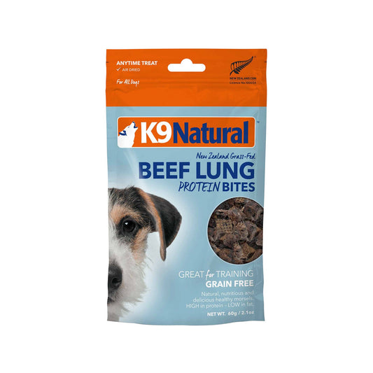K9 Natural Beef Lung Protein Bites Dog 60g (100000020550) [default_color]