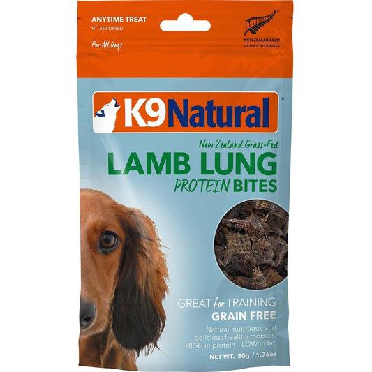 K9 Natural Lamb Lung Protein Bites Dog Treats 50g (100000020551) [default_color]