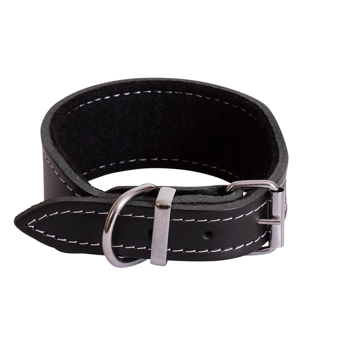 Beau Pets Dog Collar Whippet Leather (100000021811) [Black]