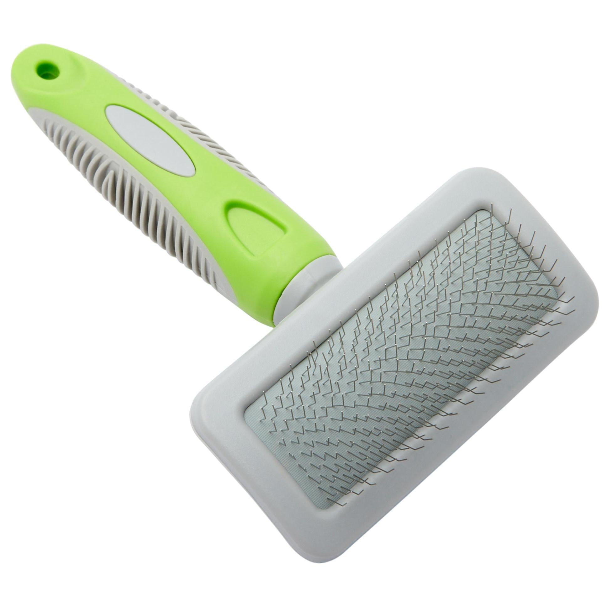 Lexi & Me Rectangle Cat Slicker Brush (100000022115) [Green]