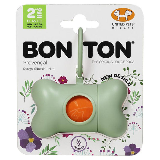 United Pets Bon Ton Provencal Recycled Plastic Poop Bag Dispenser (100000022209) [Green]