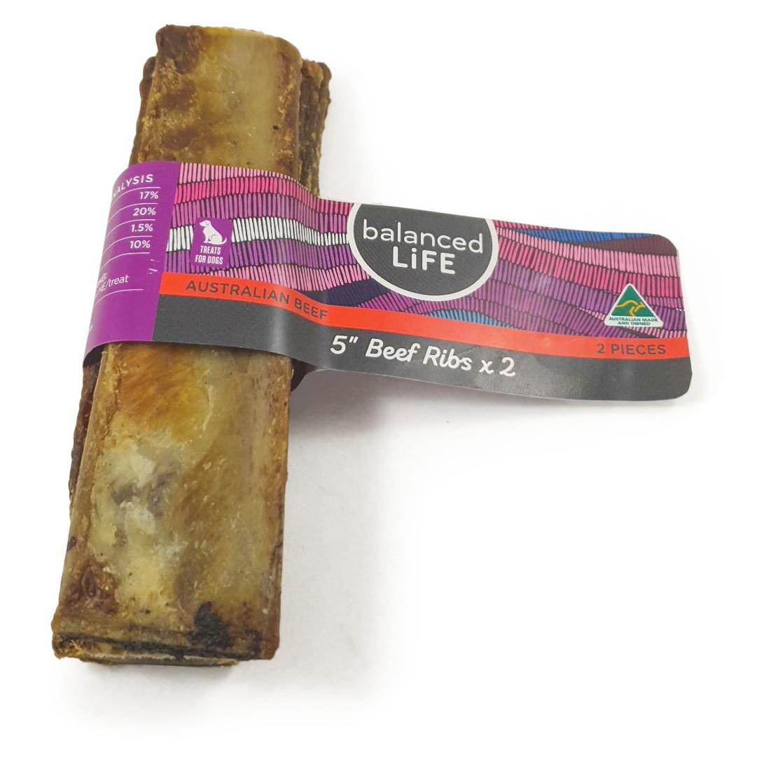 Balanced Life Australian Beef Ribs Dog Treats 2pk (100000022608) [default_color]