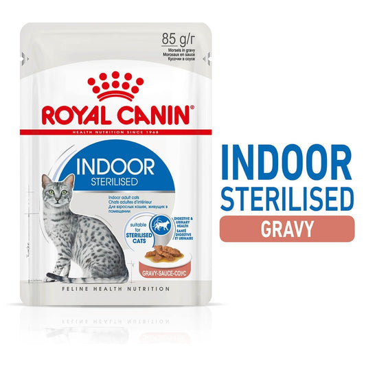 Royal Canin Indoor Gravy Wet Cat Food 85g (100000023257) [default_color]