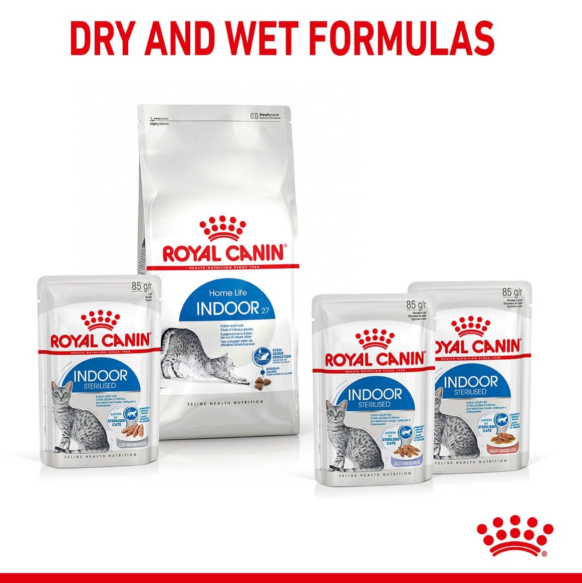 Royal Canin Indoor Gravy Wet Cat Food 85g (100000023257) [default_color]