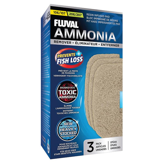 Fluval Ammonia Pads 107/207 3pk (100000023584) [default_color]