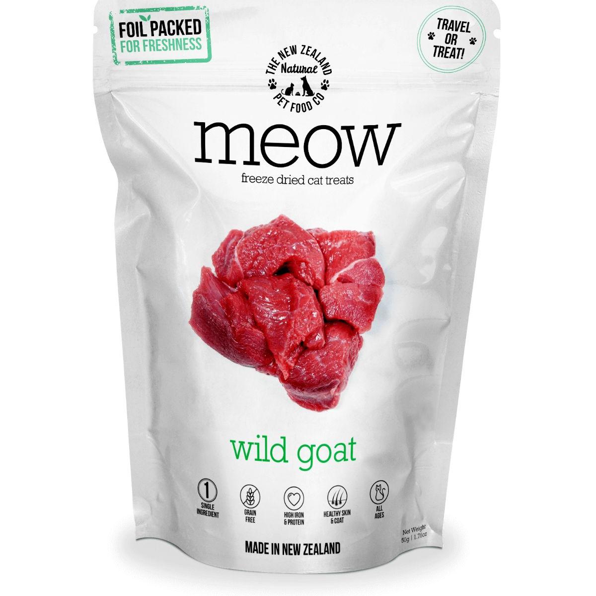 Meow Wild Goat Freeze Dried Cat Food 50g (100000024203) [default_color]