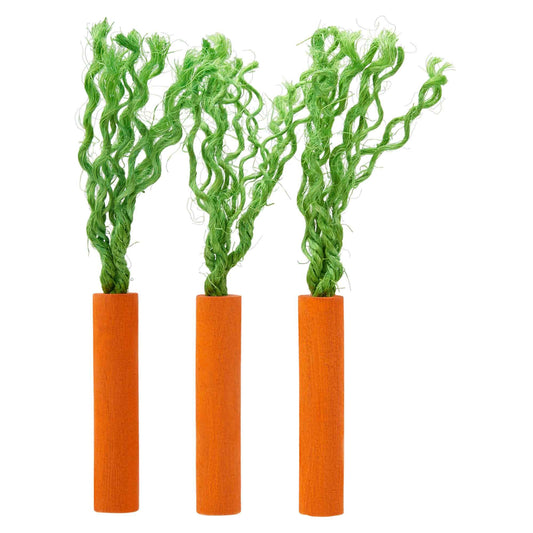 Lexi & Me Small Animal Wooden Chew Toy Carrot Sticks 3 Pack (100000024599) [default_color]
