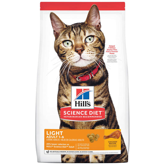 Hill's Science Diet Light Adult Chicken Dry Cat Food (100000024736) [default_color]