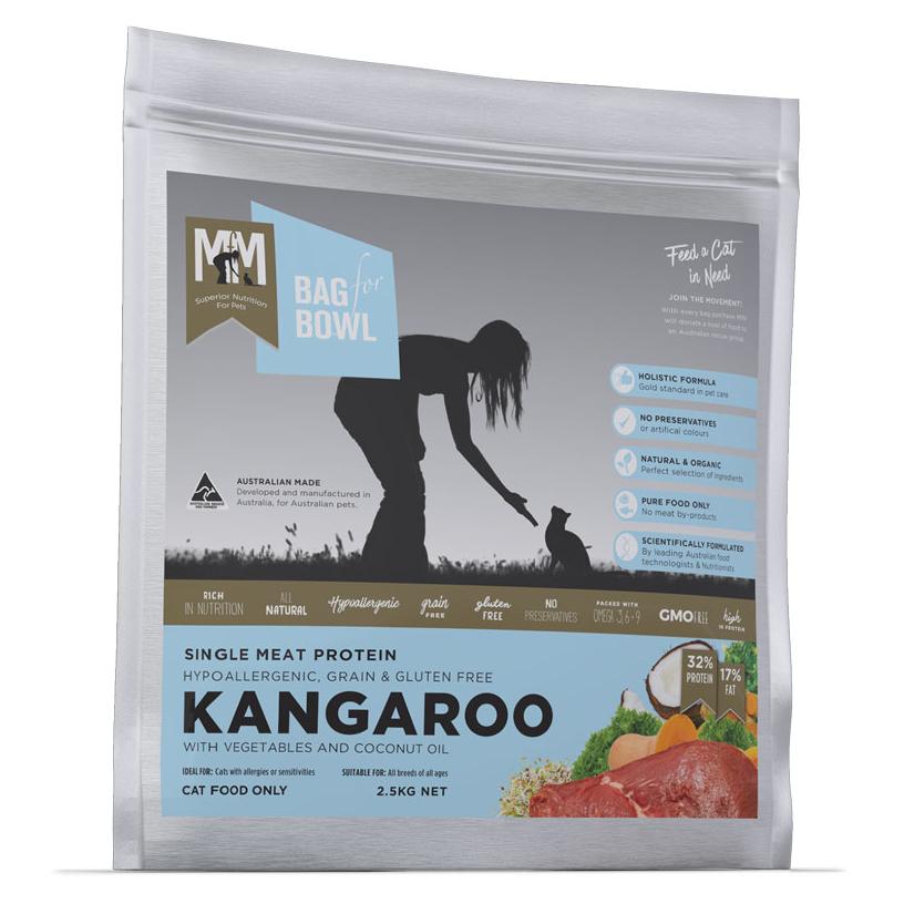Meals for Meows Single Protein Kangaroo Dry Cat Food 2.50kg (100000024958) [default_color]