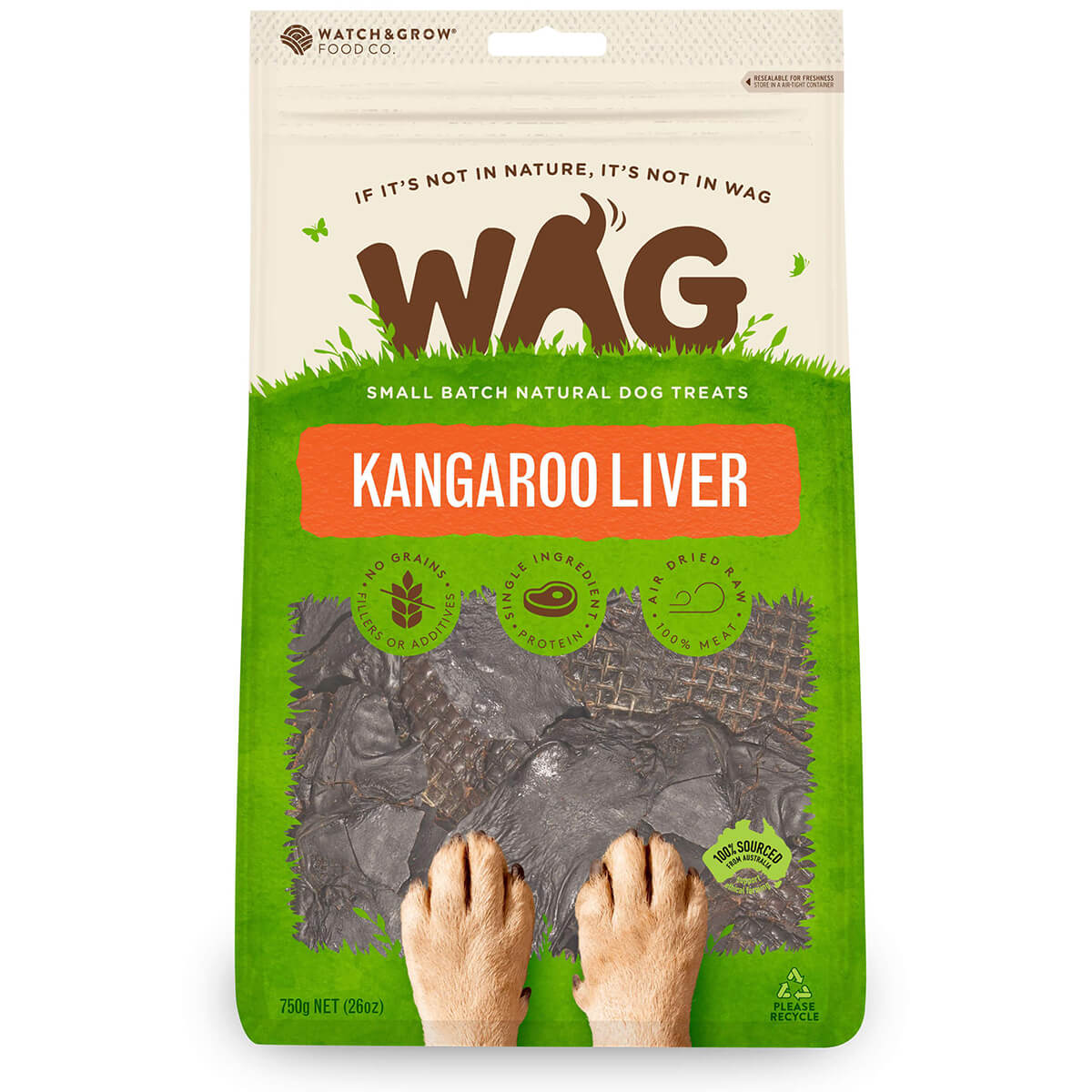 WAG Kangaroo Liver Dog Treats (100000036709) [default_color]