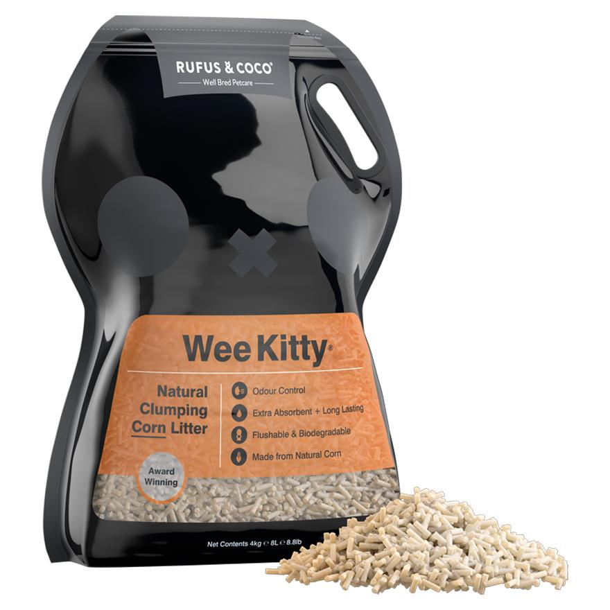 Rufus & Coco Wee Kitty Clumping Corn Cat Litter (100000038793) [default_color]