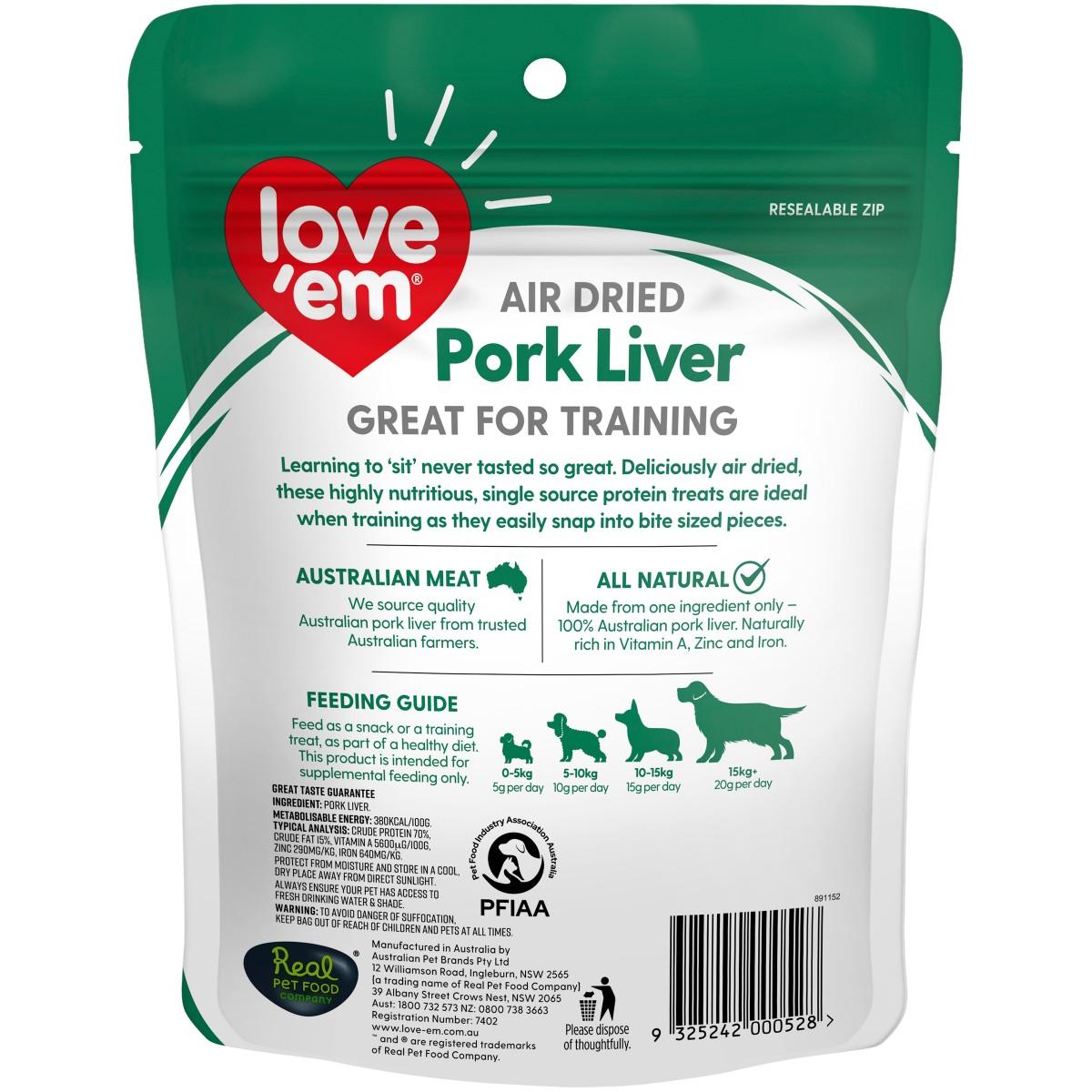 Love Em Air Dried Pork Liver Dog Treats (100000038983) [default_color]