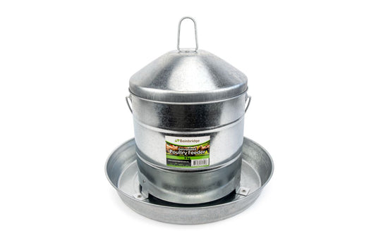 Bainbridge Galvanised Poultry Feeder 9kg (100000039464) [default_color]