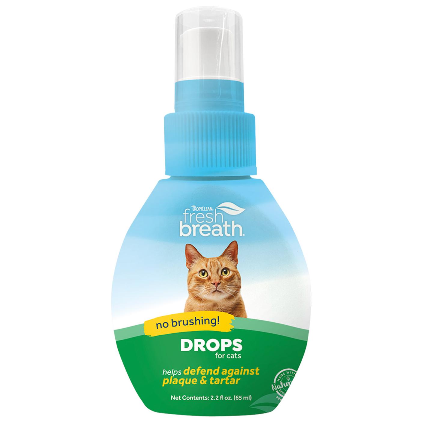 Tropiclean Fresh Breath Drops for Cats 59ml (100000040393) [default_color]
