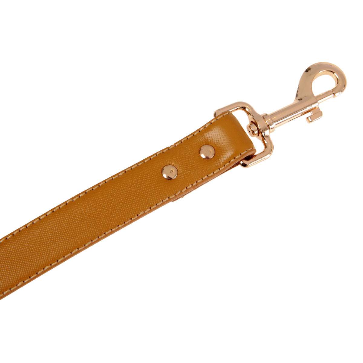Buddy & Belle Leather Lead One Size Caramel
