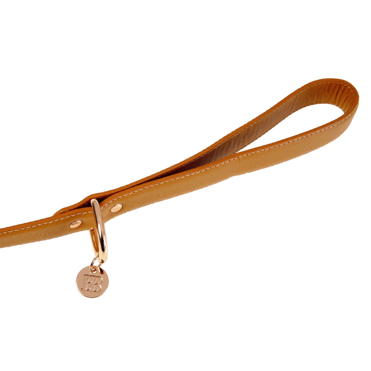 Buddy & Belle Leather Lead One Size Caramel