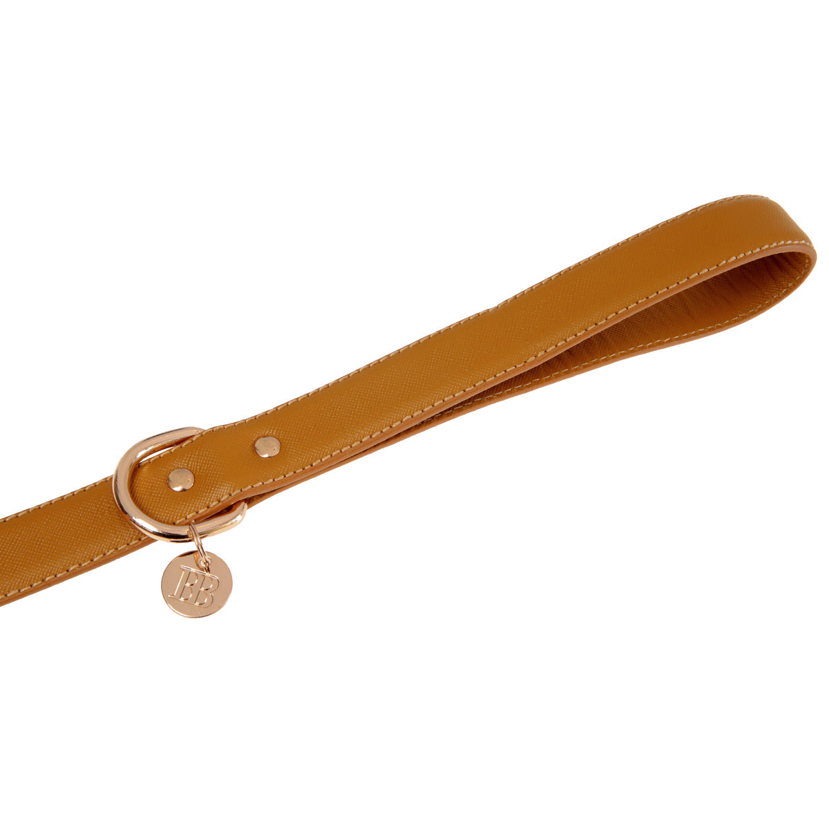 Buddy & Belle Leather Lead One Size Caramel
