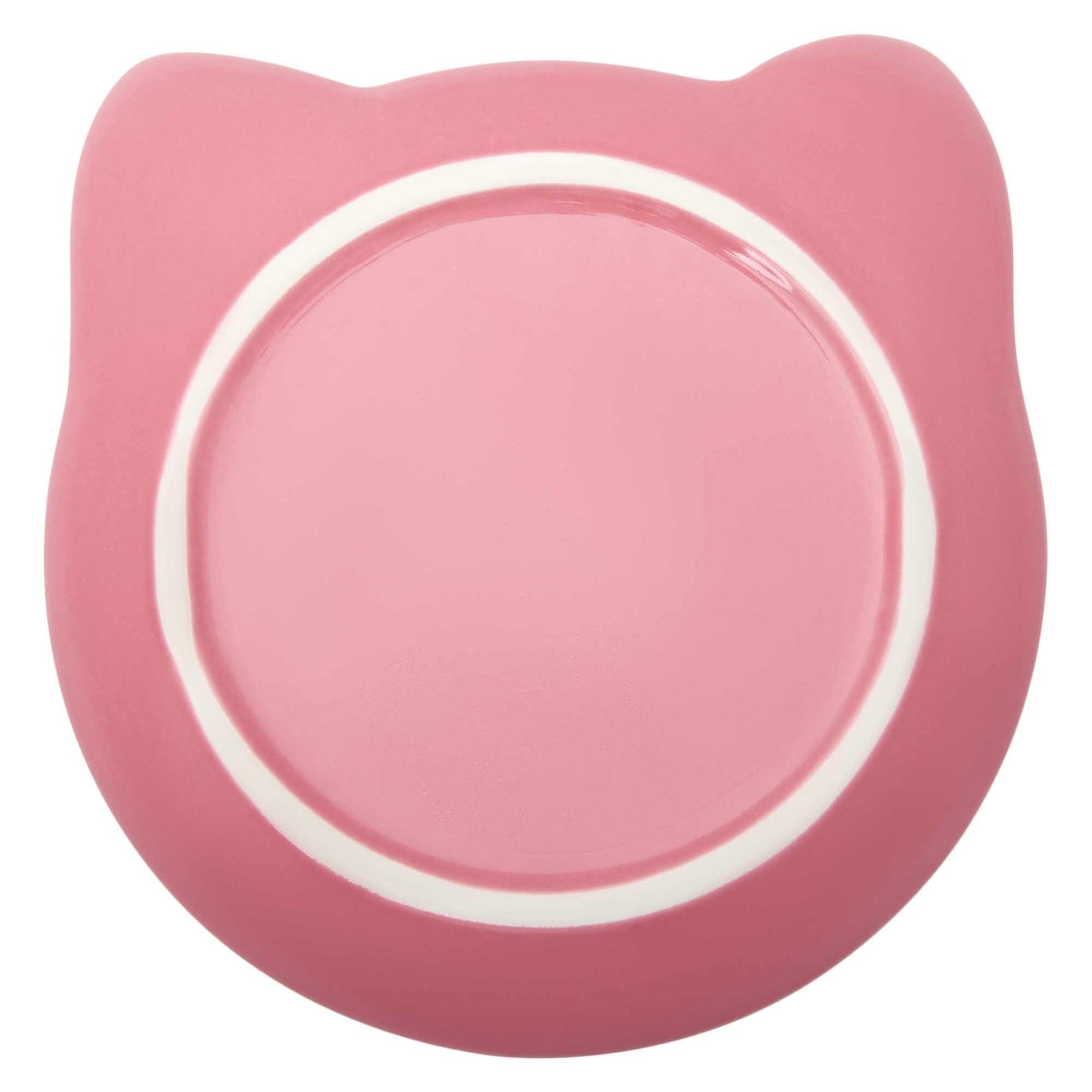 Buddy & Belle Dolomite Cat Plate (100000040816) [Pink]