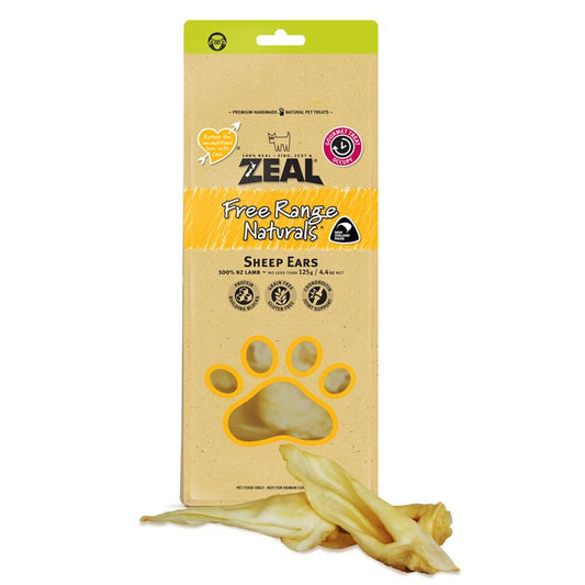 Zeal Free Range Sheep Ears Dog Treats 125g (100000041189) [default_color]