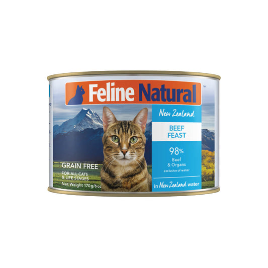 Feline Natural Beef Feast Wet Cat Food 170g (100000041672) [default_color]