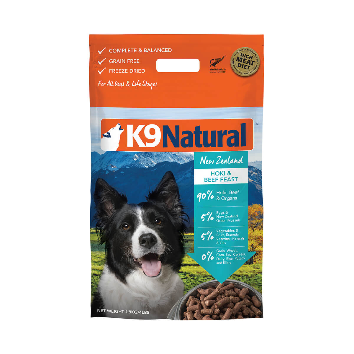 K9 Natural Hoki & Beef Freeze Dried Dog Food Topper (100000041674) [default_color]