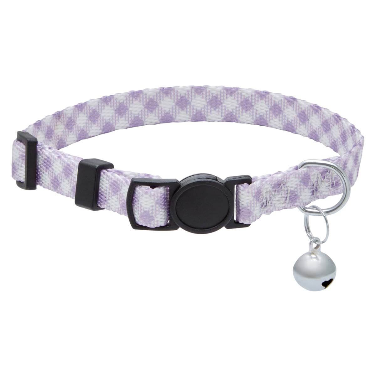 Lexi & Me Cat Collar Lilac Gingham (100000041860) [default_color]