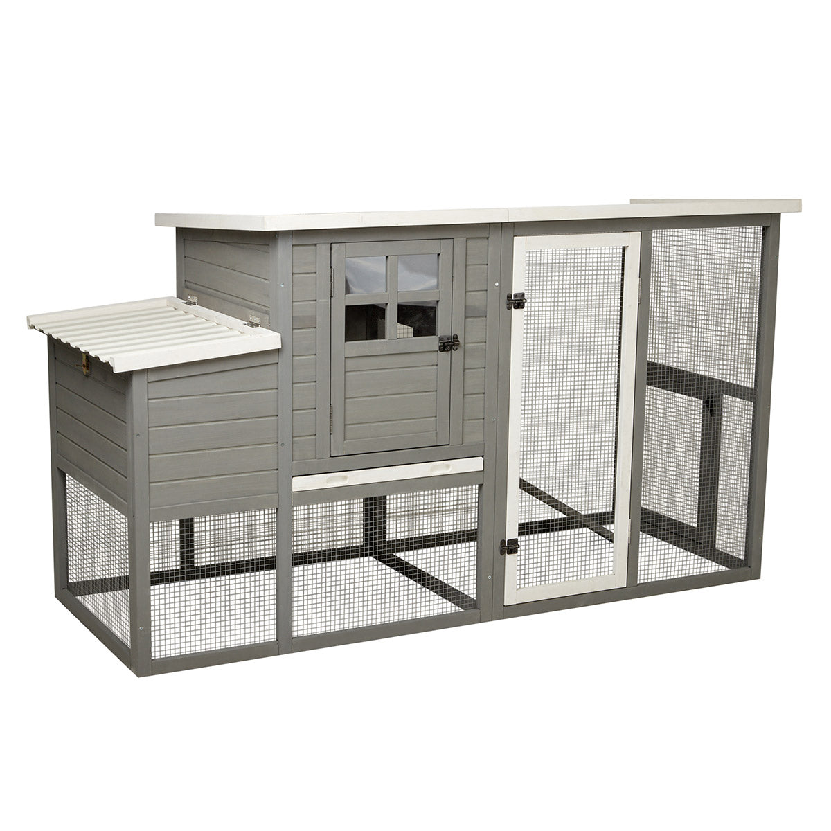 Lexi & Me Flat Roof Outdoor Chicken Coop