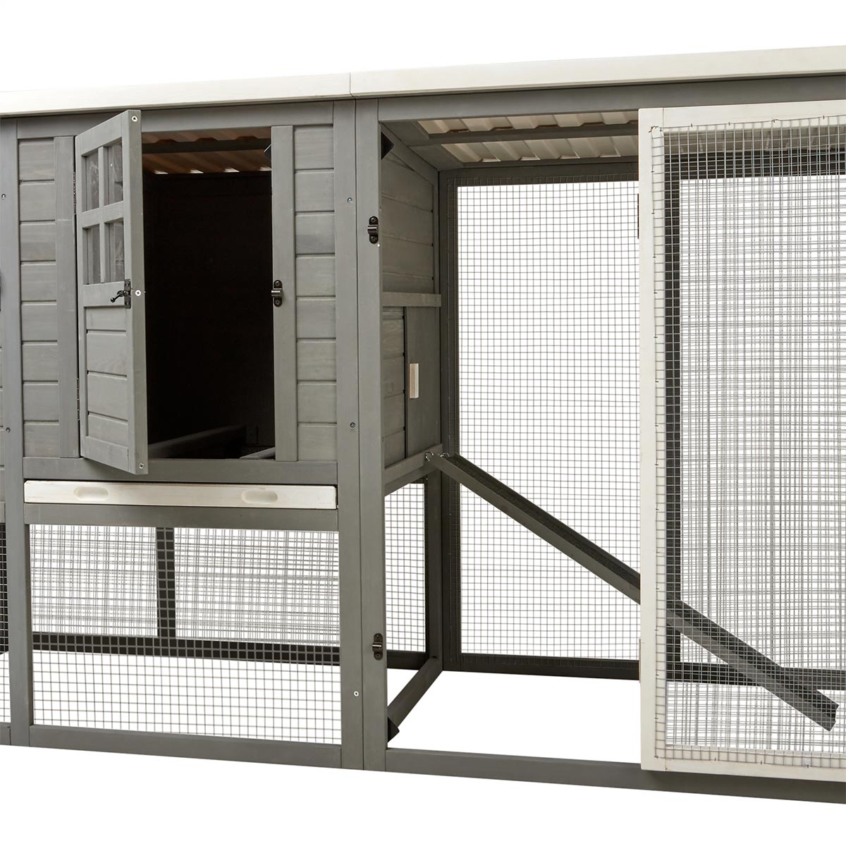 Lexi & Me Flat Roof Outdoor Chicken Coop