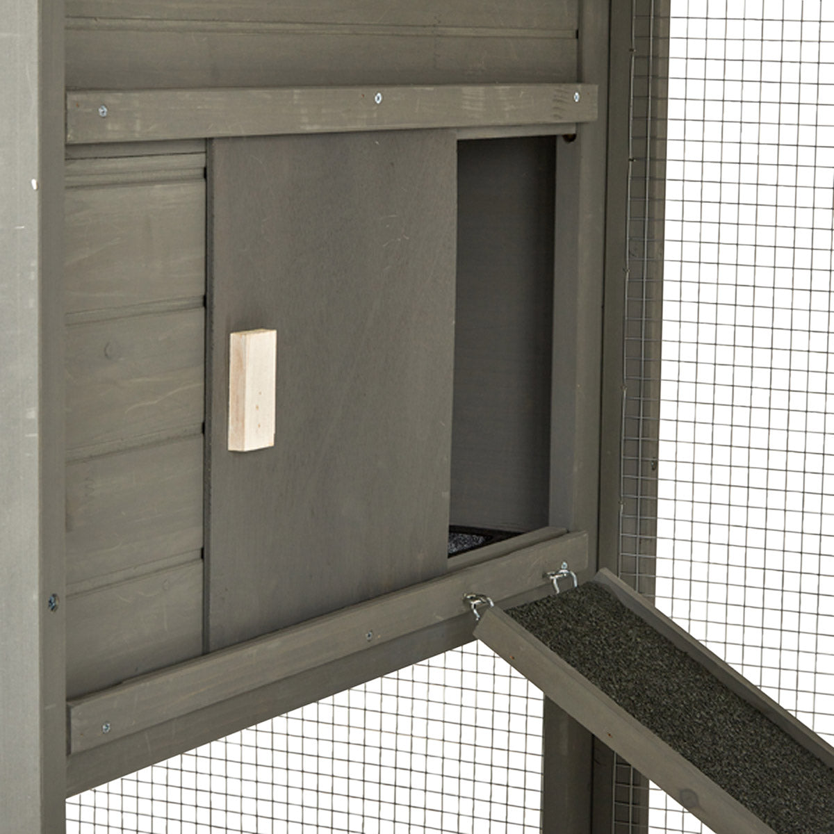 Lexi & Me Flat Roof Outdoor Chicken Coop