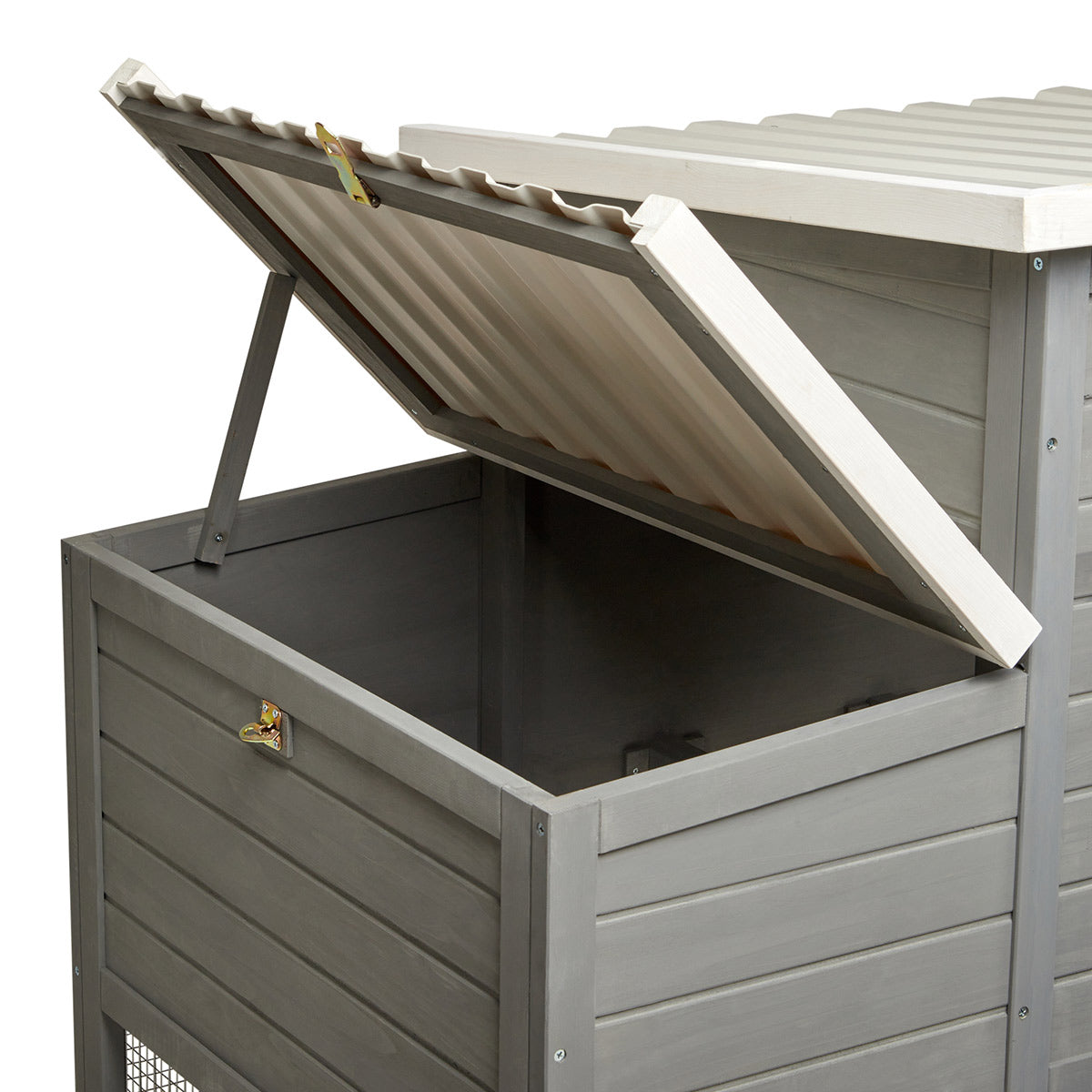 Lexi & Me Flat Roof Outdoor Chicken Coop