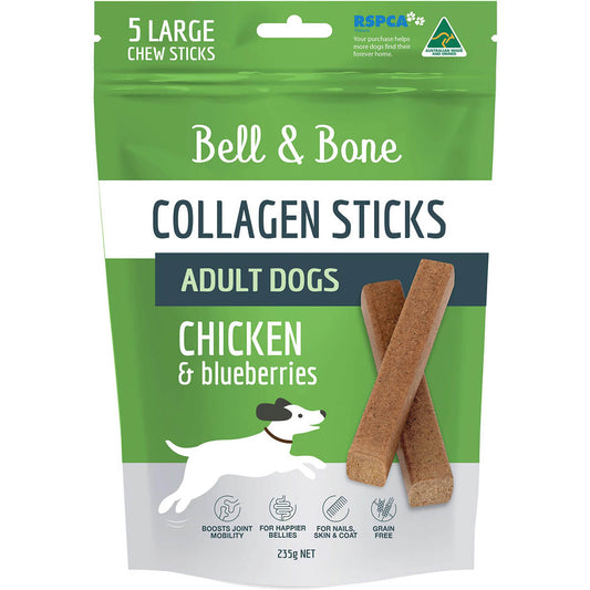 Bell & Bone Chicken Collagen Sticks Adult Dogs Treats 235g (100000045433) [default_color]