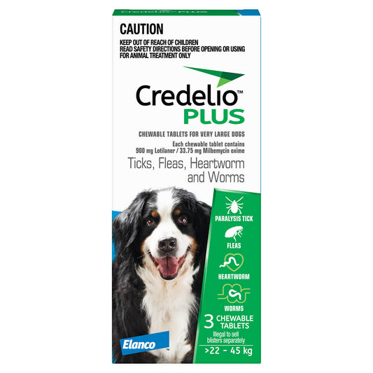 Credelio Plus Chewable Tablets For X-Large Dog 22-45kg (100000051889) [default_color]