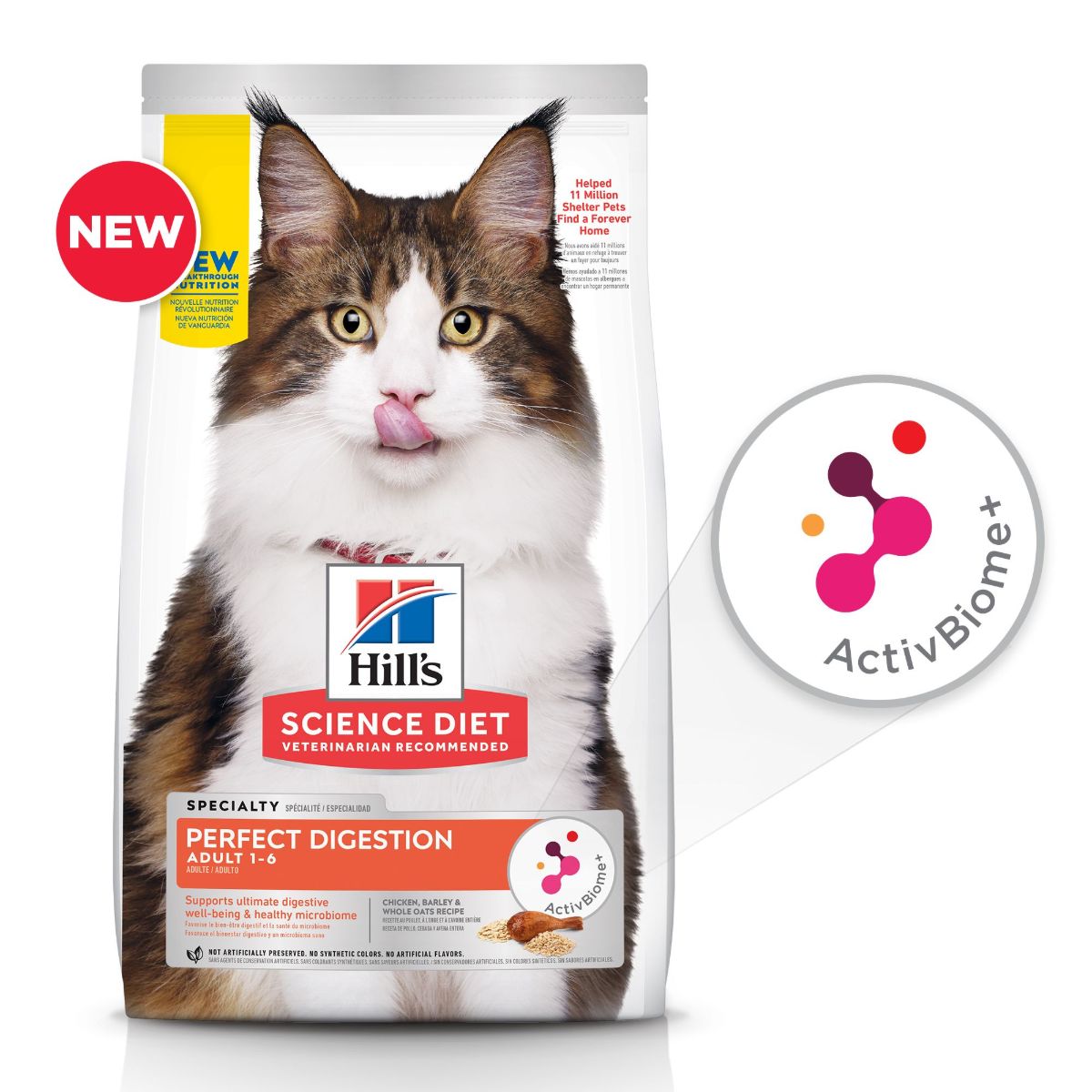 Hill's Science Diet Perfect Digestion Adult Dry Cat Food (100000052934) [default_color]