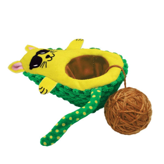 KONG Wrangler AvoCATo Cat Toy (100000055290) [Green]
