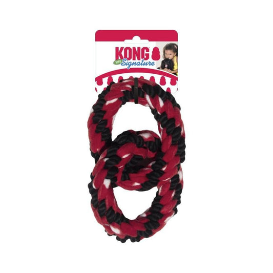 KONG Signature Rope Double Ring Tug Dog Toy (100000055296) [Multiple]