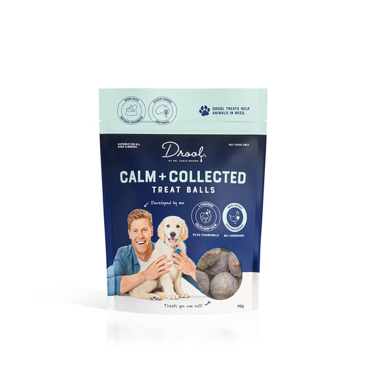 Drool by Dr Chris Brown Calm + Collect Dog Treats 110g