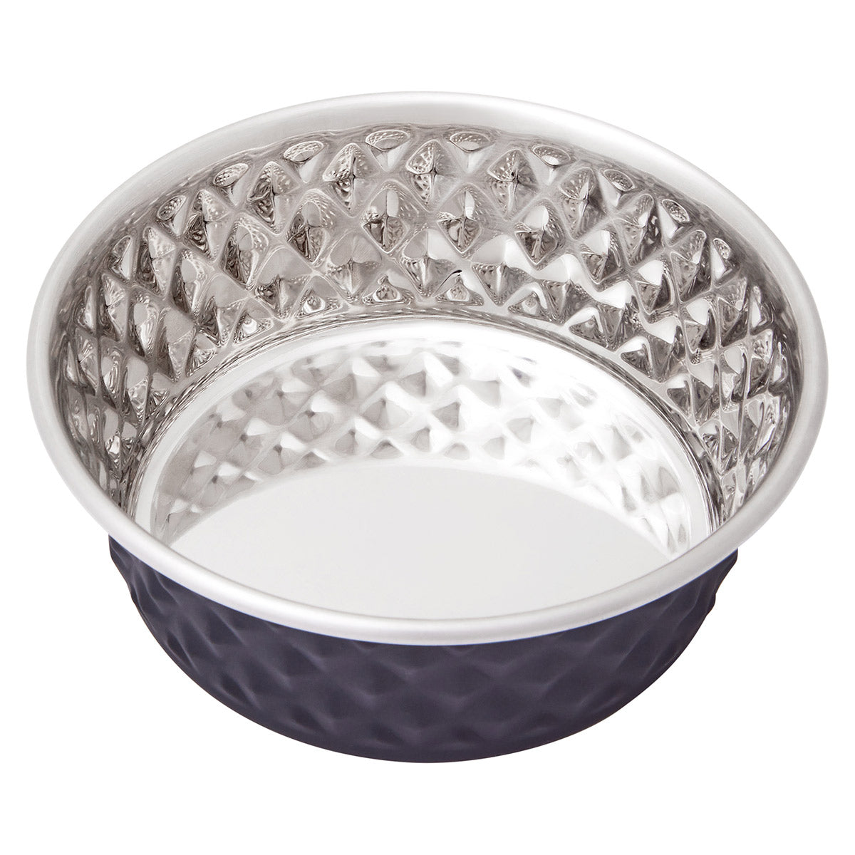 Lexi & Me Stainless Steel Dog Bowl Black (100000057514) [Black]