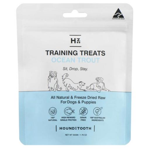 Houndztooth Ocean Trout Training Dog Treats 50g (100000057709) [default_color]