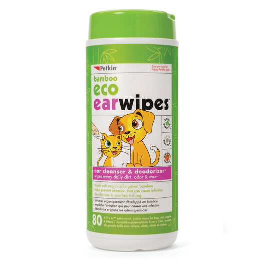 Petkin Bamboo Kitty Earwipes 80pk (100000058176) [default_color]