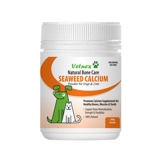 Vetnex Seaweed Calcium Powder for Dogs & Cats 200g (100000058226) [default_color]