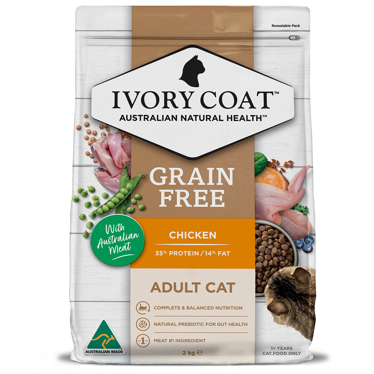 Ivory Coat Grain Free Adult Chicken Dry Cat Food (100000060232) [default_color]