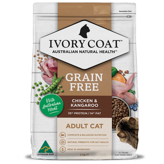 Ivory Coat Grain Free Indoor Adult Chicken & Kangaroo Dry Cat Food (100000060233) [default_color]