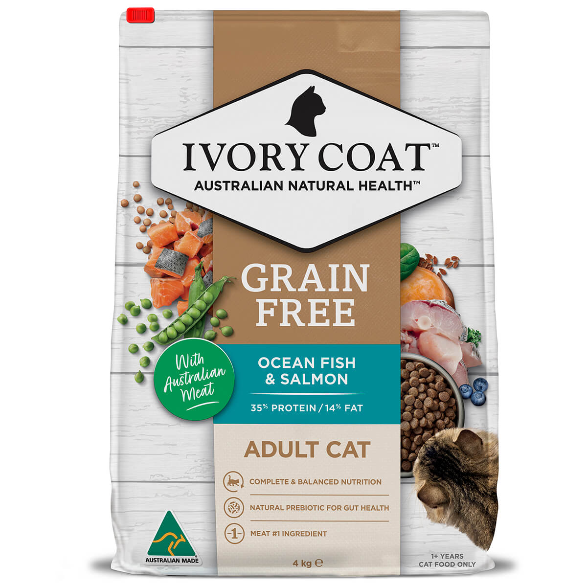 Ivory Coat Grain Free Adult Ocean Fish & Salmon Dry Cat Food (100000060240) [default_color]
