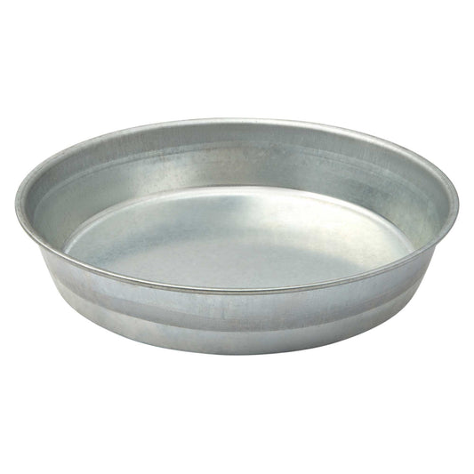 Lexi & Me Galvanised Steel Poultry Feeder Dish