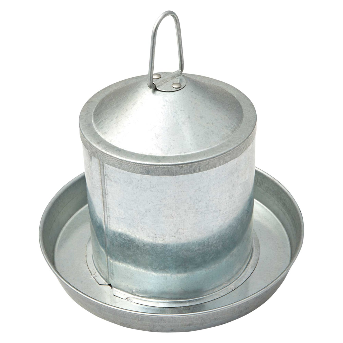 Lexi & Me Galvanised Steel Poultry Drinker 2L
